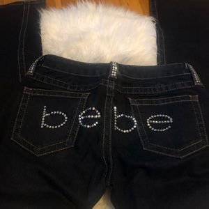 BEBE Embellished Jeans 💍💕 28